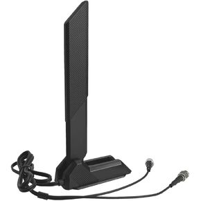 Gintai RP-SMA WiFi 6 6E Tri-Band Antenna for ASUS 2T2R ROG Strix B660-I/Z590-E Z590-F Z590-I/Z690-A Z690-E Z690-I Z690-F Z690-G Z690-F/X570-E X570-PRO Gaming Z690-PLUS/ProArt Z690 for MSI (Black)