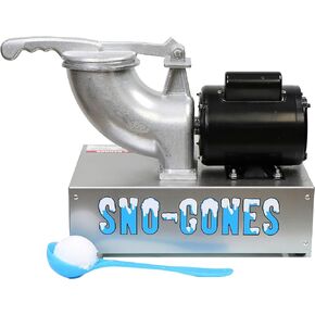 Paragon Ice Blast Snow Cone Maker, Large, Stainless Steel