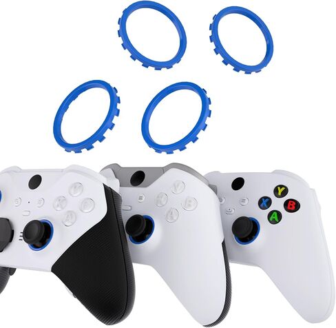 eXtremeRate Replacement Accent Rings for Xbox Elite Series 2 Core | for Elite Series 2 | for Xbox One Elite | for eXtremeRate ASR Version Shell for Xbox Series X/S Controller - Purple in Saudi Arabia