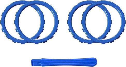 eXtremeRate Replacement Accent Rings for Xbox Elite Series 2 Core | for Elite Series 2 | for Xbox One Elite | for eXtremeRate ASR Version Shell for Xbox Series X/S Controller - Purple in Saudi Arabia