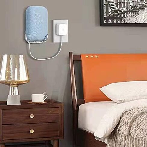 LeongLzt Ouligei Google Nest Audio Speaker Wall Mount/Bracket, in-Built Cable Management System & Easy Installation Speaker Holder Shelf Stand - Elegant & Durable Space Saving Accessory in Kuwait