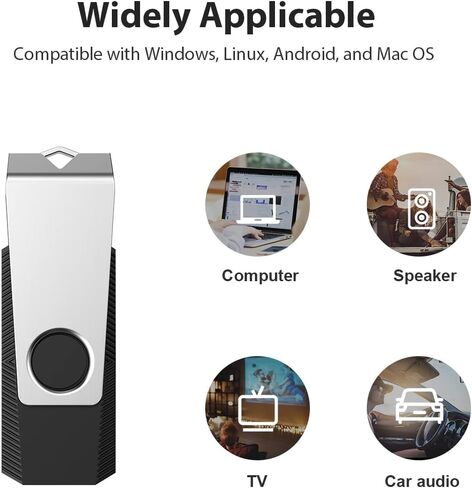 محرك أقراص فلاش Aiibe سعة 64 جيجابايت، 2 حزمة محرك فلاش USB سعة 64 جيجابايت، محرك إبهام، محرك أقراص مضغوطة، USB 2.0، محرك أقراص USB مع سلسلة مفاتيح (64 جيجا، لونان: أسود وأخضر) in Kuwait