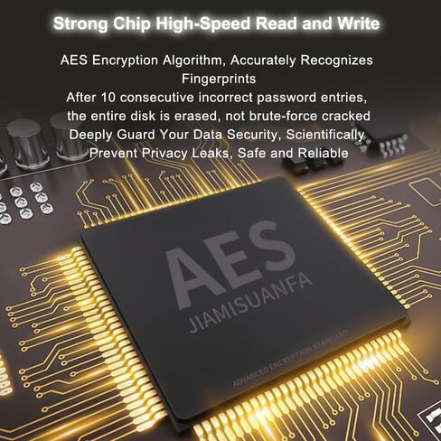 USB Flash Drive, Fingerprint Encrypted USB Drive, External Storage Fingerprint, High Speed USB 3.0 Flash, Build-in 8/32/64/128/256G for Secure Data Storage and Transfer, Password, for Laptop in Saudi Arabia