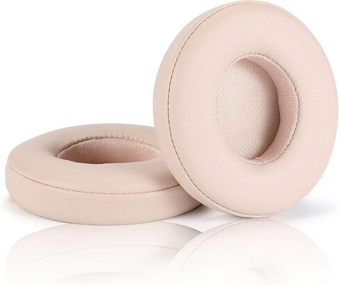 Replacement Earpad Cover, Ear Cushion Pads Compatible with Solo 2.0 3.0 Headphones by Dr. Dre 1 Pair (Light Pink) in Saudi Arabia