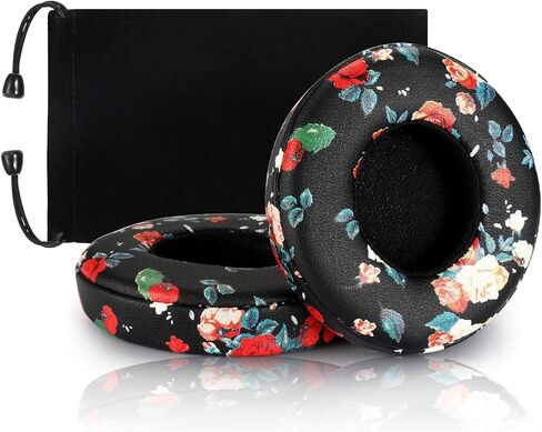 Replacement Earpad Cover, Ear Cushion Pads Compatible with Solo 2.0 3.0 Headphones by Dr. Dre 1 Pair (Light Pink) in Saudi Arabia