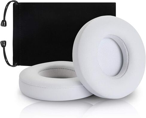 Replacement Earpad Cover, Ear Cushion Pads Compatible with Solo 2.0 3.0 Headphones by Dr. Dre 1 Pair (Light Pink) in Saudi Arabia