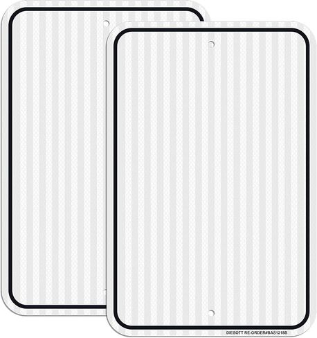 Blank Metal Signs- 5 Pack, 10x7 inches White Blank Sign, Heavy Duty Aluminum Write-On Sign for Indoor Outdoor, Easy to Install, Blank Sign for Sublimation Heat Transfer, Vinyl, Write, Ink Print in Saudi Arabia