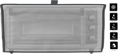 Convection Toaster Oven Cover,Waterproof,Compatible With BLACK+DECKER TO3250XSB Convection Toaster Oven (Black) in Saudi Arabia