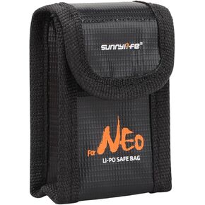 Lipo Battery Bag For DJI Neo Batteries, Lipo Bag Fireproof Battery Safe Explosion-Proof Case For Dji Neo Accessories (for 1pcs battery)