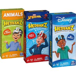 Spin Master Games, Disney Hedbanz, Hilarious Picture Guessing Game with Popular Disney Characters, Family Game Night Kids Games Card Games for Ages 6+