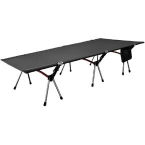 KINGROCK Camping Cot for Adults, Folding Camping Cot, Army Camping Cot, Lightweight Backpacking Cot Strong Support 330 Lbs, Tent, Outdoor, Hiking, Travel, RV, Beach