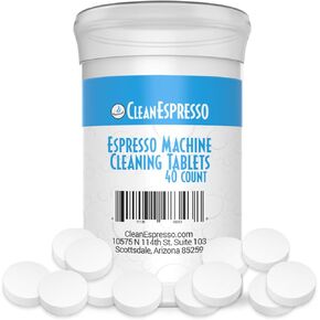 Breville Compatible Cleaning Tablets for Espresso Machines - 2g Espresso Machine Cleaning Tablets - 40 Cleaning Tablets for Breville Espresso Machine