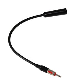 Anina 12" Universal Car AM FM Radio Antenna Extension Extender Cable Male to Female Antenna Adapter for Auto Stereo