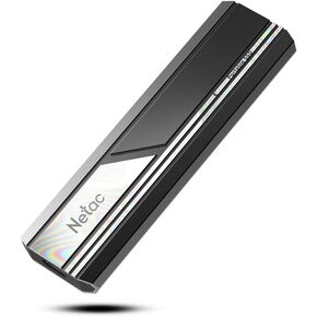 Netac 500GB Portable SSD Up to 1050MB/s Read 1000MB/s Write Speed Type-C USB 3.2 Gen 2, External Solid State Drive PCIe Gen3x4 NVMe1.3 Business Travel Essential Dust-Resistant, ZX10 in Kuwait