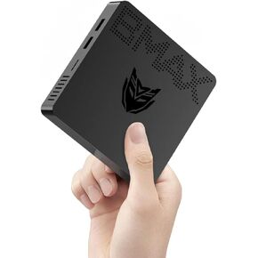 Bmax Mini PC B1 Pro 8GB LPDDR4 /128GB eMMC, Intel Gemini Lake N4000 (Up to 2.6 GHz), Support 512GB/2TB M.2 SSD Expansion, 2.4G/5G Dual WiFi BT4.2, 4K Dual Display Micro Computer