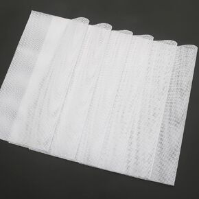 Silicone Mesh Dehydrator Sheets, for Food Dehydrator & Freeze Dryer, Premium Non-Stick Silicone Reusable, 6 Pcs/sets 14x14 in…
