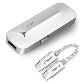 Portable Headphone Amp, Balanced 2.5mm Output LC2100 Series, Mini HiFi DAC Chip CS43131, Support up to 384KHz/32bit (2.5mm)