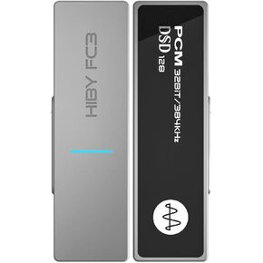 HiBy FC3 MQA دونغل USB DAC زر حجم كابل قابل للاستبدال يدعم DSD PCM التوصيل والتشغيل لأجهزة iPhone/MAC/Android/Windows in Kuwait