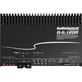 AudioControl D-6.1200 6-Channel Car Amplifier with Digital Signal Processing & ACR-3 Dash Remote