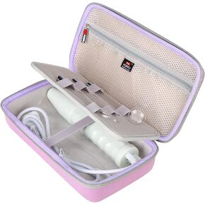 FBLFOBELI EVA Hard Storage Carrying Case for NuDerma Portable Handheld High Frequency Skin Therapy Wand Machine (Case Only)
