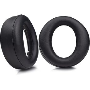 MOLGRIA Replacement Ear Pads, Earpads Cushion Cover for Sony PS3 PS4 Gold Wireless Playstation 3 Playstation 4 Headset 2018 Version CECHYA-0080 Stereo 7.1 Virtual Surround Headset(Black)
