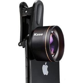 Kase HD Master Macro Lens for iPhone 16 15 14 13 12 Samsung Pixel Android, Macro Photography Phone Camera Lens Attachment, Long Shoot Distance 40-85mm