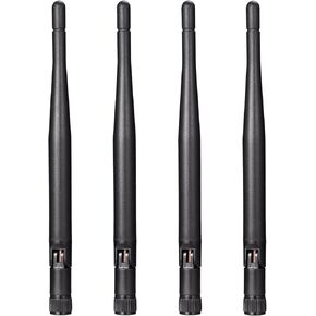 Bingfu Dual Band WiFi 2.4GHz 5GHz 5.8GHz Replacement Antenna for Furrion Back Up RV Rear View Backup Camera Truck Tractor Trailer Pickup SUV Vehicle Trail Reverse Monitor Camera Mimo Antennas (2 Pack) in Kuwait