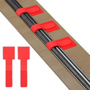 100pcs Adhesive Cable Ties, Cable Management Straps Strong Back-Glue Self Adhesive Cable Straps, Hook and Loop Tape Cord Organizer Wire Ties for Office/Home/Kitchen/Workshop (White)