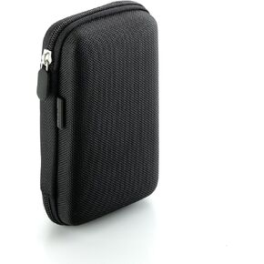 DL-64-RED Portable EVA Hard Drive Carrying Case Pouch, Red in Saudi Arabia
