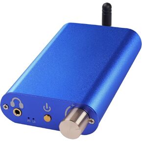 HiFi Bluetooth 5.0 Music Receiver, Long Range Bluetooth Receiver, Audiophile-Grade LDAC, AptX HD, AAC, 3.5mm Output, Suitable for Home Stereo, Digital Audio Player, AV Receiver or Amplifier
