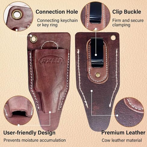 Fishing Pliers Holster with Retractable Lanyard, Universal Fit for Most Sea Fishing & Wild River Lure Tongs Leather Accessories in Kuwait