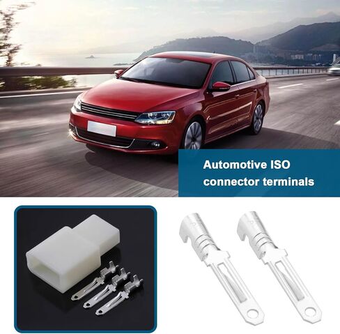 50 قطعة من وصلات ISO الصغيرة، تجعيد الأسلاك، تجعيد محطات إصلاح دبابيس، موديل 342800-10 لقسم عرضي للكابل 0.5-1.5 مم² in Kuwait