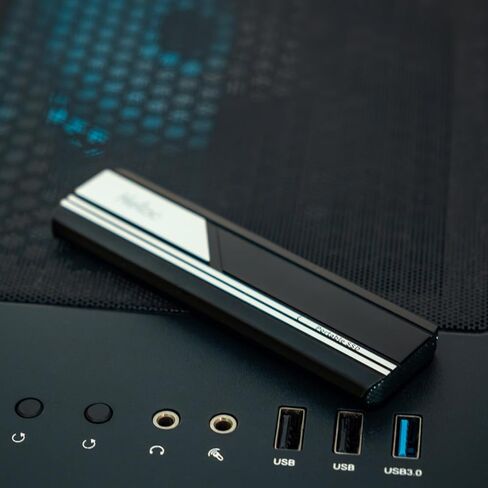 Netac 500GB Portable SSD Up to 1050MB/s Read 1000MB/s Write Speed Type-C USB 3.2 Gen 2, External Solid State Drive PCIe Gen3x4 NVMe1.3 Business Travel Essential Dust-Resistant, ZX10 in Kuwait