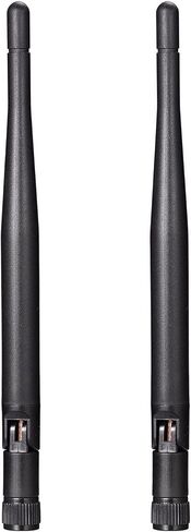 Bingfu Dual Band WiFi 2.4GHz 5GHz 5.8GHz Replacement Antenna for Furrion Back Up RV Rear View Backup Camera Truck Tractor Trailer Pickup SUV Vehicle Trail Reverse Monitor Camera Mimo Antennas (2 Pack) in Saudi Arabia