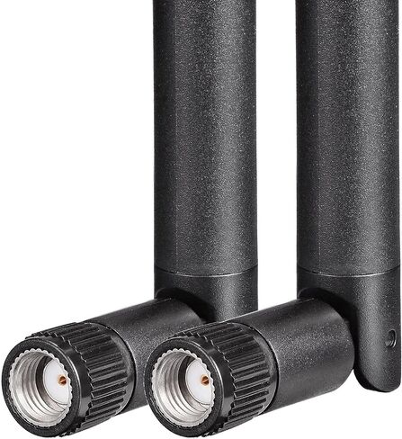 Bingfu Dual Band WiFi 2.4GHz 5GHz 5.8GHz Replacement Antenna for Furrion Back Up RV Rear View Backup Camera Truck Tractor Trailer Pickup SUV Vehicle Trail Reverse Monitor Camera Mimo Antennas (2 Pack) in Saudi Arabia