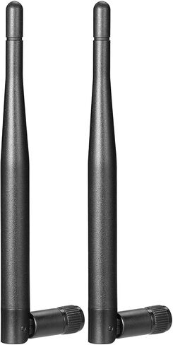 Bingfu Dual Band WiFi 2.4GHz 5GHz 5.8GHz Replacement Antenna for Furrion Back Up RV Rear View Backup Camera Truck Tractor Trailer Pickup SUV Vehicle Trail Reverse Monitor Camera Mimo Antennas (2 Pack) in Saudi Arabia