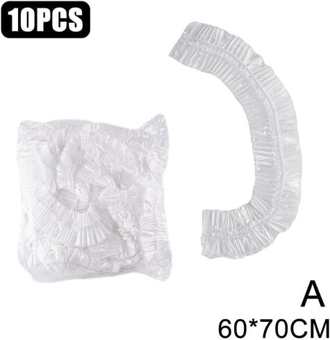 10Pcs White Thickened Disposable Dust Cover,Kitchen Appliance Covers,Elastic Household Kitchen Appliance Universal Dustproof Protective Cover,for Toaster Oven Blender Pressure Cooker Accessories in Saudi Arabia
