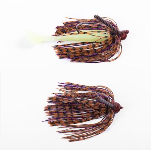 رقص السباحة من التنجستين لصيد الأسماك، 3/8 أونصة من الرقص مع واقي من الأعشاب، رقص من التنجستن لصيد الأسماك، تنانير من السيليكون، رقصات قلابة، طعم صيد سمك السلمون المرقط، بايك، العين رمادية فاتحة اللون in Kuwait