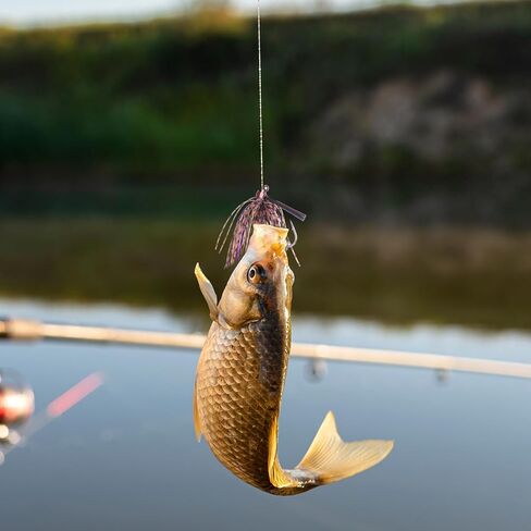 رقص السباحة من التنجستين لصيد الأسماك، 3/8 أونصة من الرقص مع واقي من الأعشاب، رقص من التنجستن لصيد الأسماك، تنانير من السيليكون، رقصات قلابة، طعم صيد سمك السلمون المرقط، بايك، العين رمادية فاتحة اللون in Kuwait
