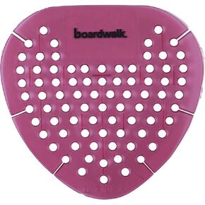 Boardwalk GEMP012I072M01AAS8200 Gem Urinal Screens - Spiced Apple Scent, Red (12/Box)