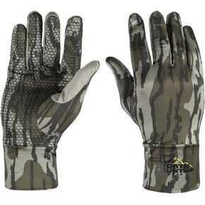 North Mountain Gear Mossy Oak Mens Lightweight Camo Hunting Gloves in Kuwait