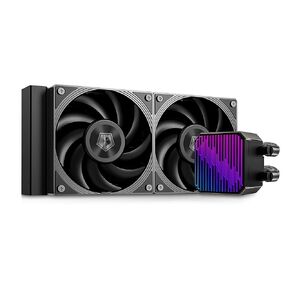 ID-COOLING DX240 MAX Liquid CPU Cooler 240mm ARGB AIO Cooler, 38mm Thick Radiator, 2X 120mm High-efficient Fans Zero RPM Support, Intel LGA1851/1700/1200/115X & AMD AM5/AM4, TDP 300W