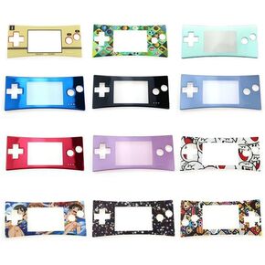 Front Shell Faceplate Housing Case Cover Panel for Gameboy Micro GBM Replacement (Game)