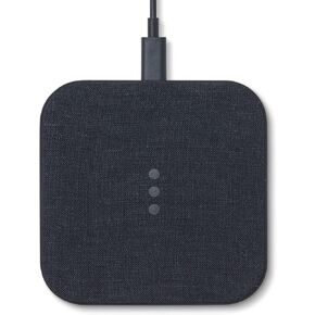 COURANT Catch:1 Classics - Italian Leather Wireless Charging Pad - Compatible with iPhone 16, 15, 14, 13, 12, 11, X, Samsung Galaxy S23, S22, S21, S20, Note, AirPods, AirPods Pro (Bone)