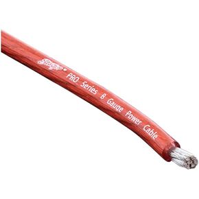 Stinger SPW18TR PRO 8 Gauge Power Wire 250-Feet (Red)