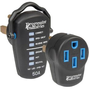 Progressive Industries 50 Amp Portable Surge Protector Kit, PSK-50