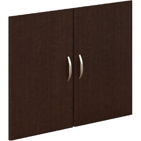 Bush Business Furniture Series C Half-Height 2 Door Kit in Hansen Cherry