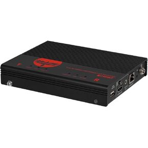 Monoprice Blackbird True 4K HDMI USB HDBaseT 3.0 Transceiver [TAA] Over Single Cat6a, Up to 100m (328ft) HDCP 2.2, HDR, Bi-Directional IR, RS-232, USB