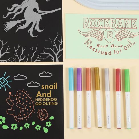 White Ink Gel Pens for Cricut Maker3/Maker/Explore 3/Air 2/Air, 7 Pack Medium Point Pens for Drawing, Lettering, Adding Highlights in Kuwait