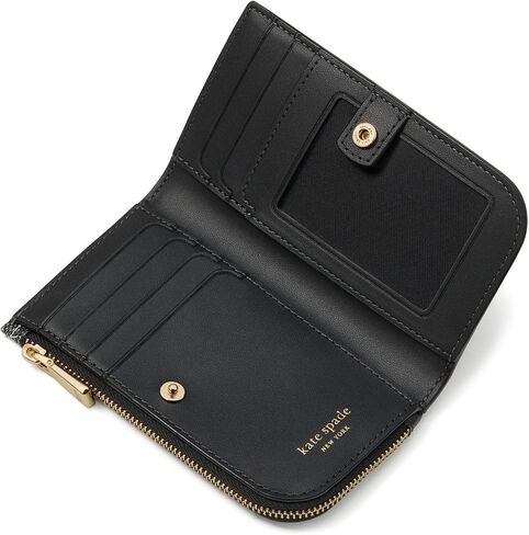 Kate Spade New York Women's Devin Saffiano Leather Card Holder, Black, One Size in Kuwait
